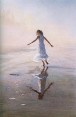 水粉大师Steve Hanks 068-DancingOnTheShore-3